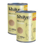 کنسرو غذای گربه شایر مدل مرغ کد sh312 وزن 400 گرم بسته 2 عددی