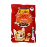 پوچ گربه بالغ فریسکیز با طعم بوقلمون در سس - ۸۵ گرم