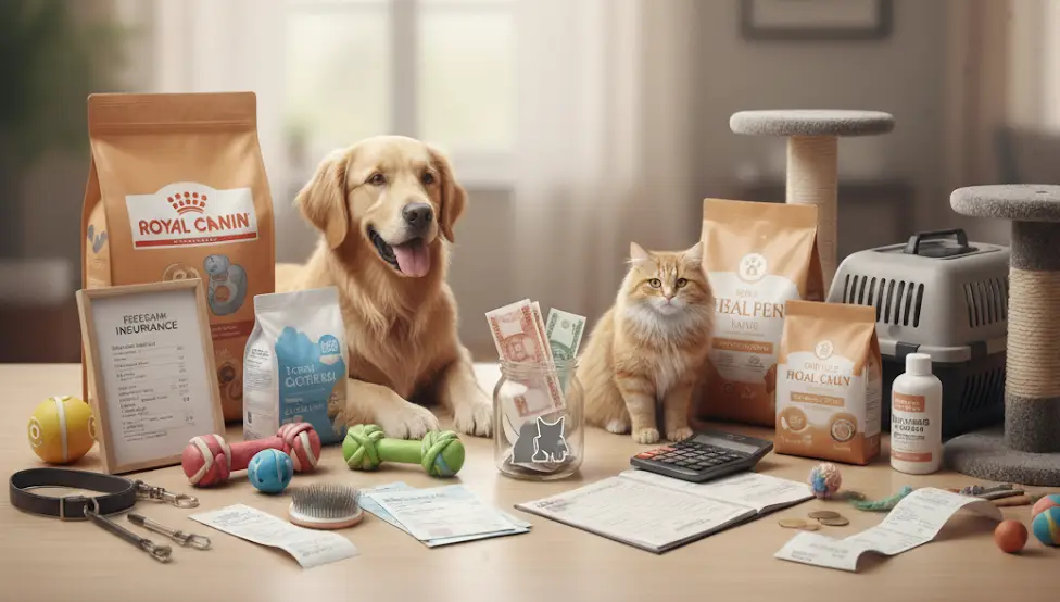 بررسی هزینه‌های سالانه سگ یا گربه