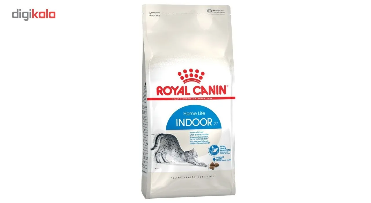 غذای خشک گربه رویال کنین (Royal Canin) مدل Indoor وزن ۲ کیلویی